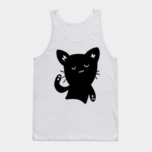 Black Cat Tank Top